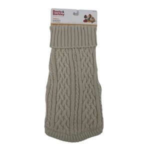 NWT Boots And Barkley Cream Pet Dog Cat Sweater Size Small